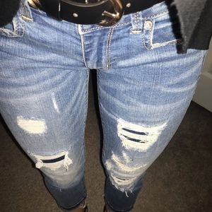 Distressed Jeans